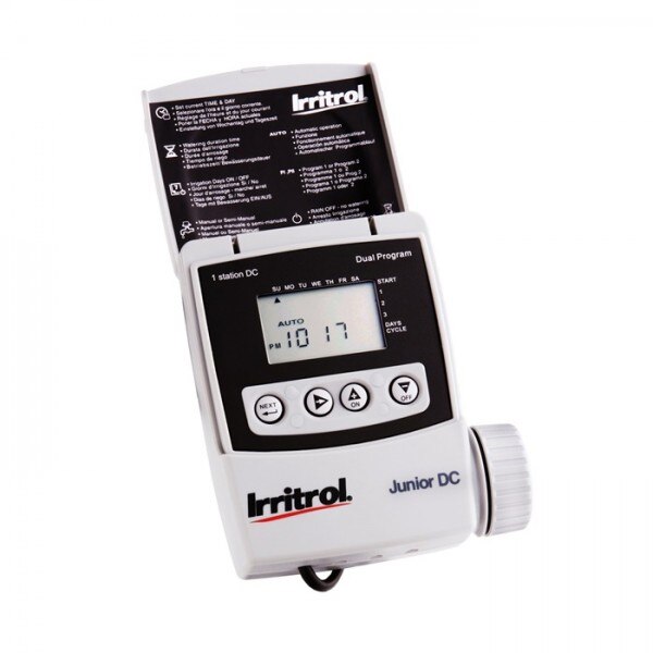 Kit irigare gazon 576-676 m2 Irritrol cu programator pe baterie 9V /-/ teren patrat