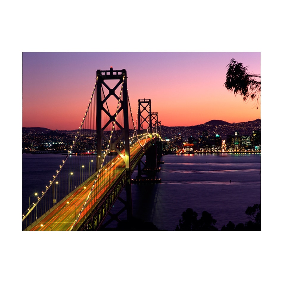 Fototapet vlies - Seara fermecatoare din San Francisco - 250 x 193 cm