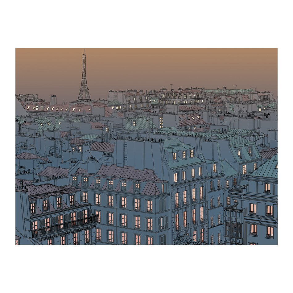 Fototapet vlies - Buna seara Paris! - 250 x 193 cm