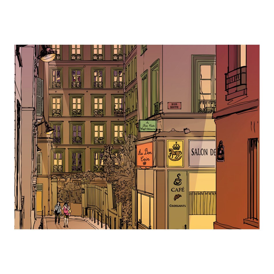 Fototapet vlies - Cina in Paris - 200 x 154 cm