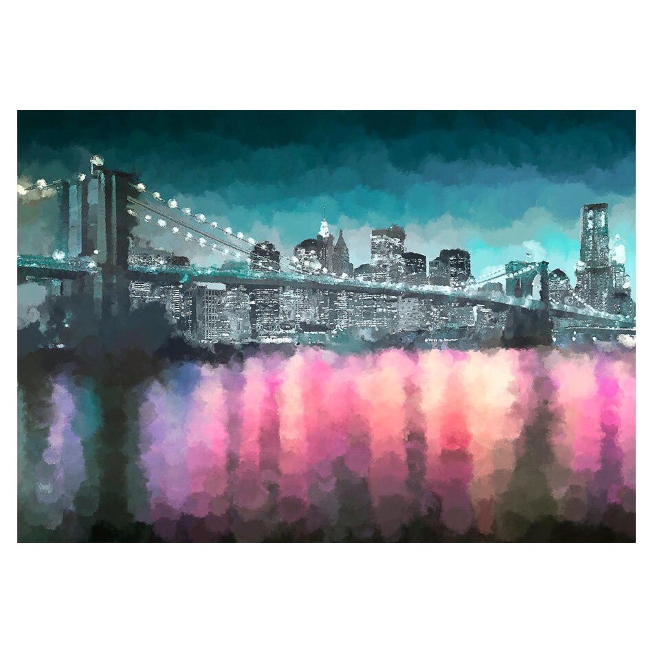 Fototapet vlies - Pictat New York - 400 x 280 cm