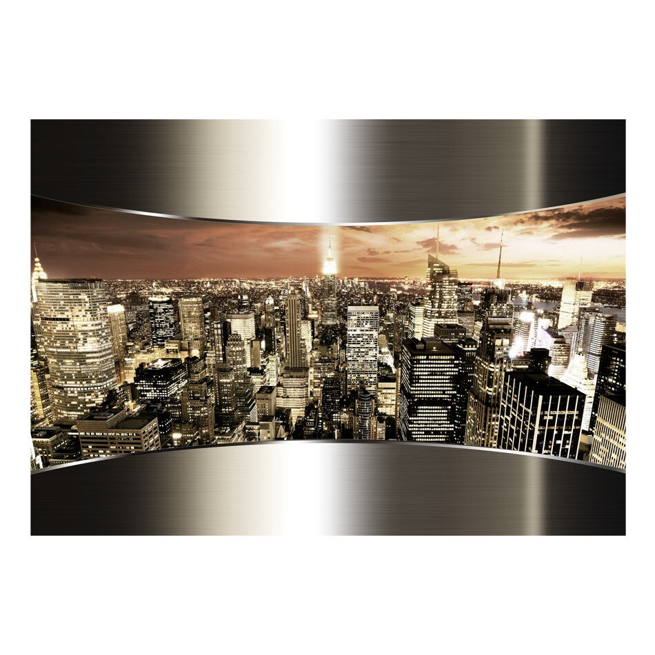 Fototapet vlies - Panorama din New York City - 400 x 280 cm