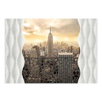 Fototapet vlies - Lumina din New York - 400 x 280 cm Fototapet vlies - Lumina din New York - 400 x 280 cm