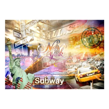 Fototapet vlies - Colorsof NYC - 250 x 175 cm Fototapet vlies - Colorsof NYC - 250 x 175 cm