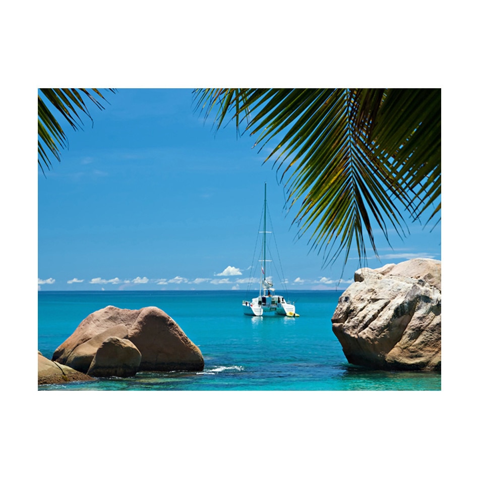 Fototapet vlies - Seychelles - 300 x 231 cm