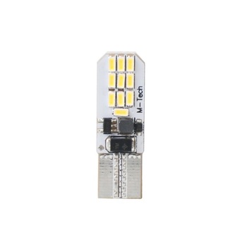 Set 2 bucati bec M-Tech LED W5W CAMBUS 20xSMD3014 12V alb PLATINUM Set 2 bucati bec M-Tech LED W5W CAMBUS 20xSMD3014 12V alb PLATINUM