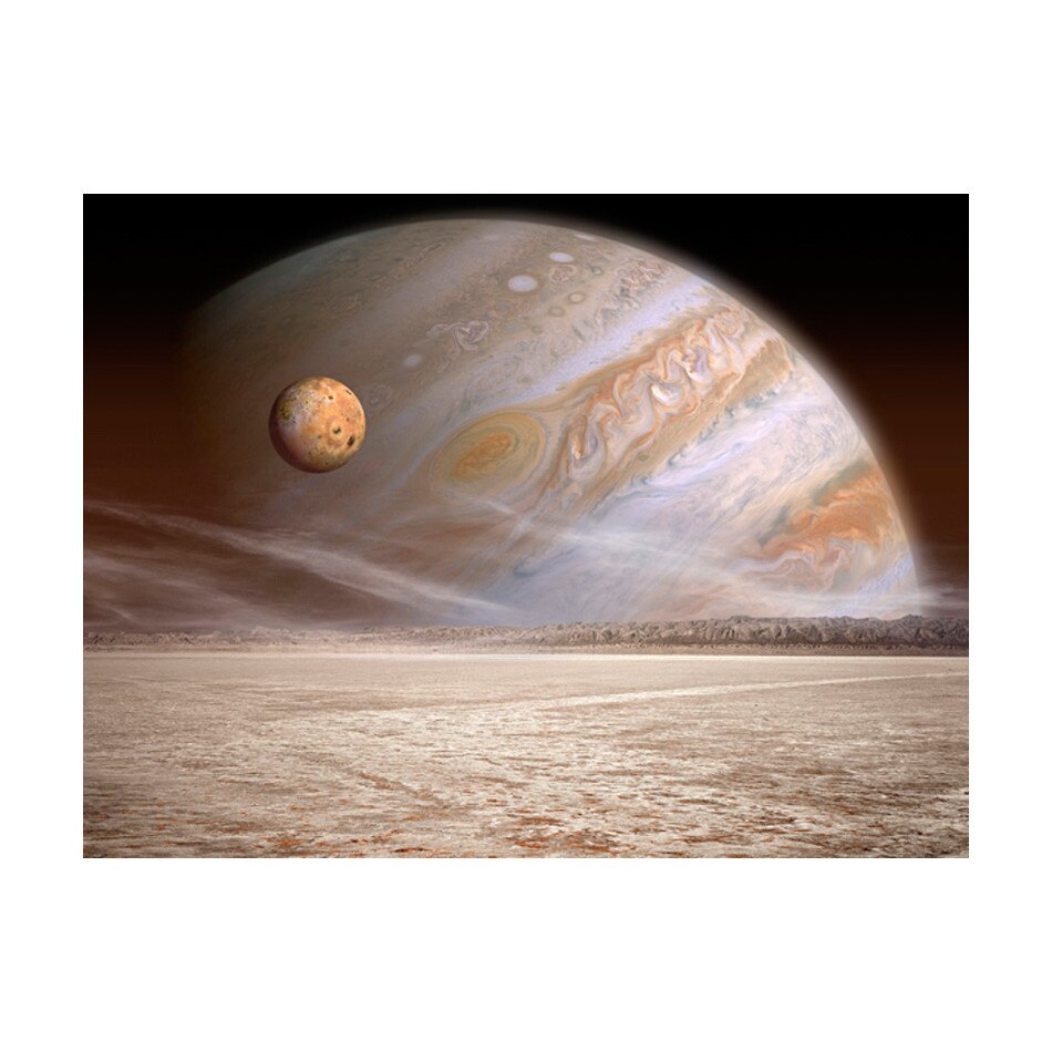 Fototapet vlies - O planeta mica si mare - 400 x 309 cm