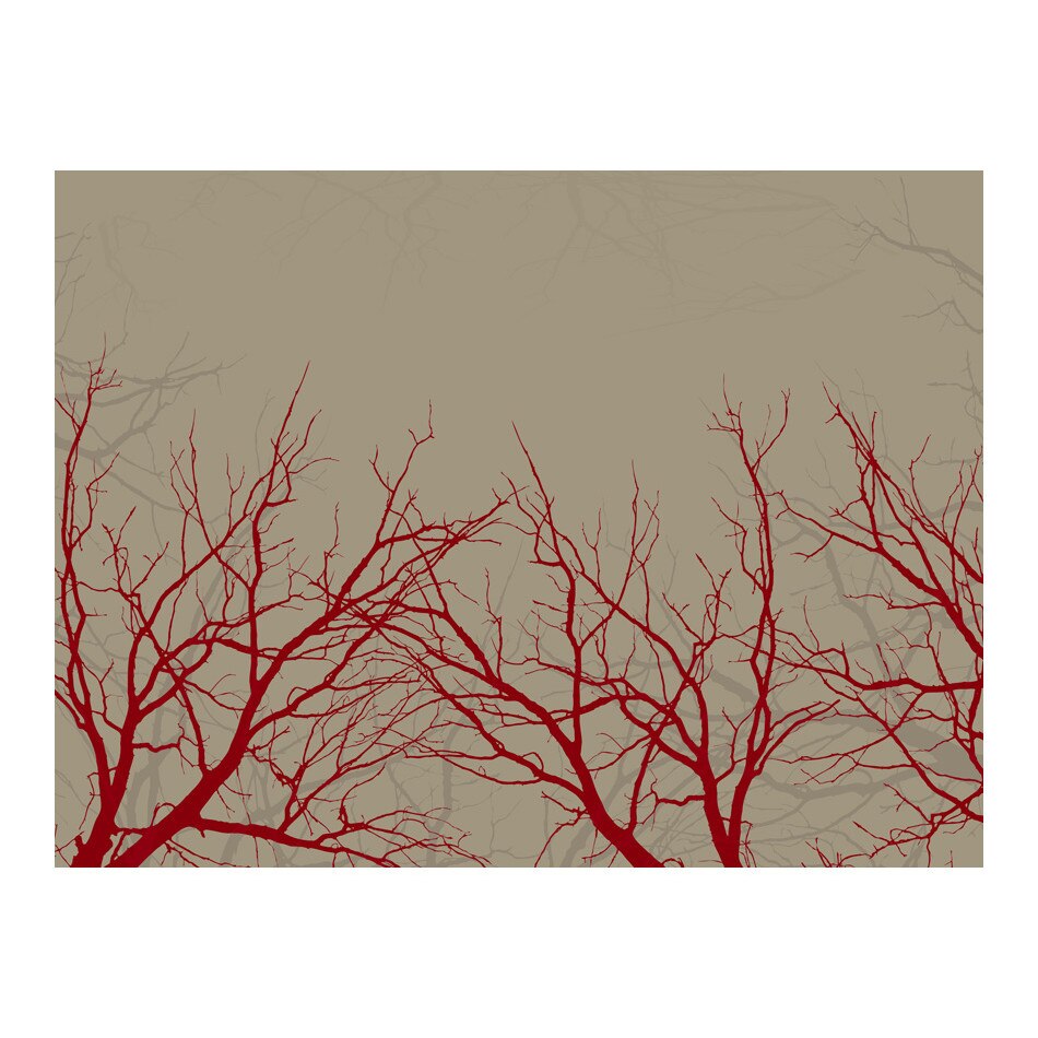Fototapet vlies - Sucuri rosii calde - 350 x 270 cm