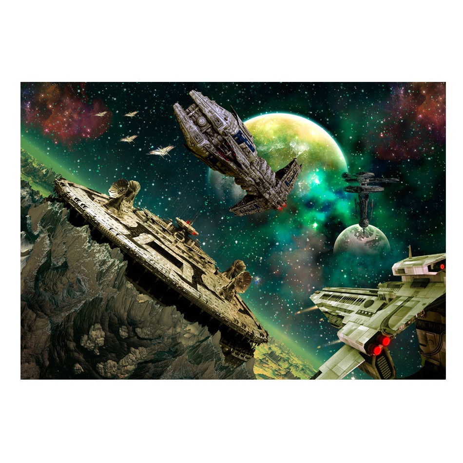 Fototapet vlies - Flota spatiala - 400 x 280 cm