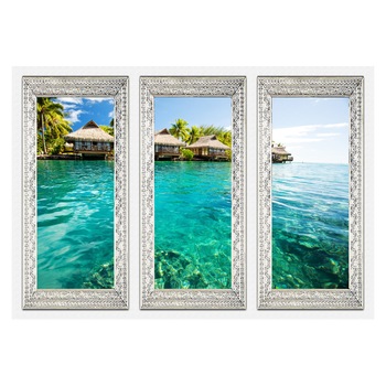 Fototapet vlies - Insula singuratica - 150 x 105 cm Fototapet vlies - Insula singuratica - 150 x 105 cm