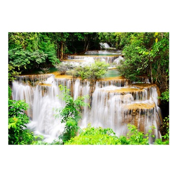 Fototapet vlies - Thai cascada - 400 x 280 cm Fototapet vlies - Thai cascada - 400 x 280 cm