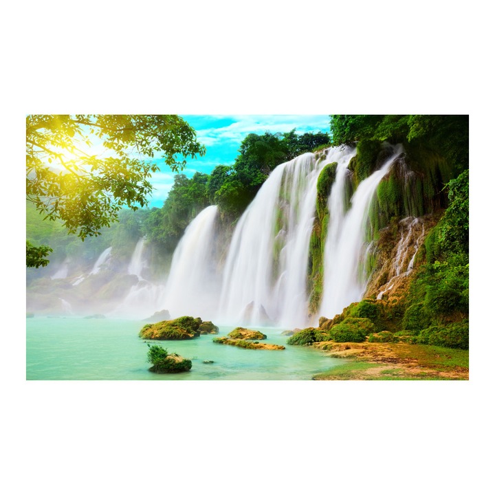 Fototapet vlies - Cascada Detian China - 450 x 270 cm