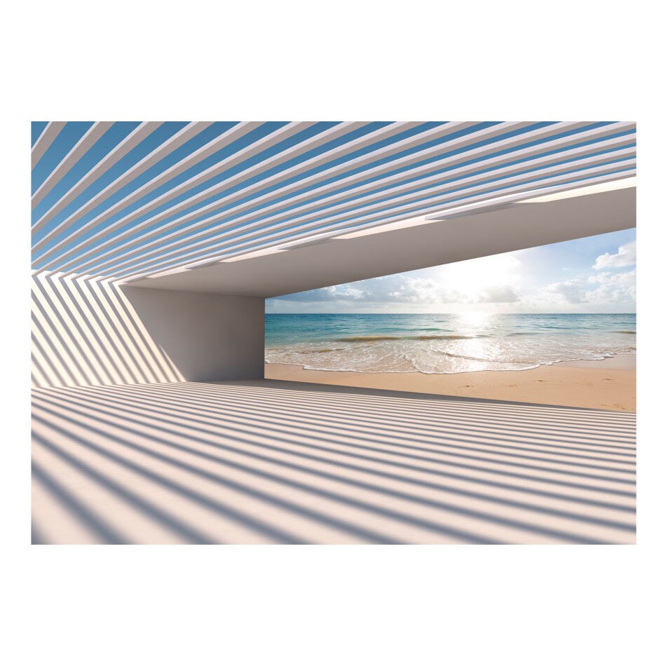 Fototapet vlies - Plaja orasului - 350 x 245 cm