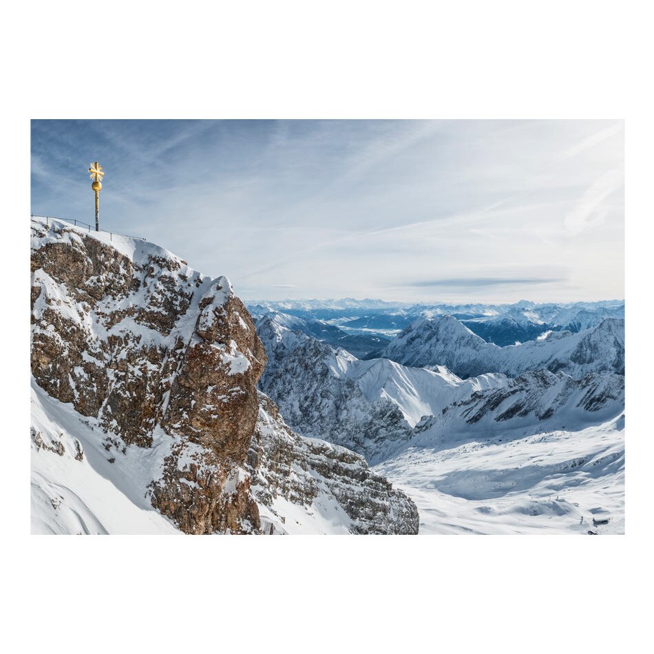 Fototapet vlies - Alpi Zugspitze - 350 x 245 cm