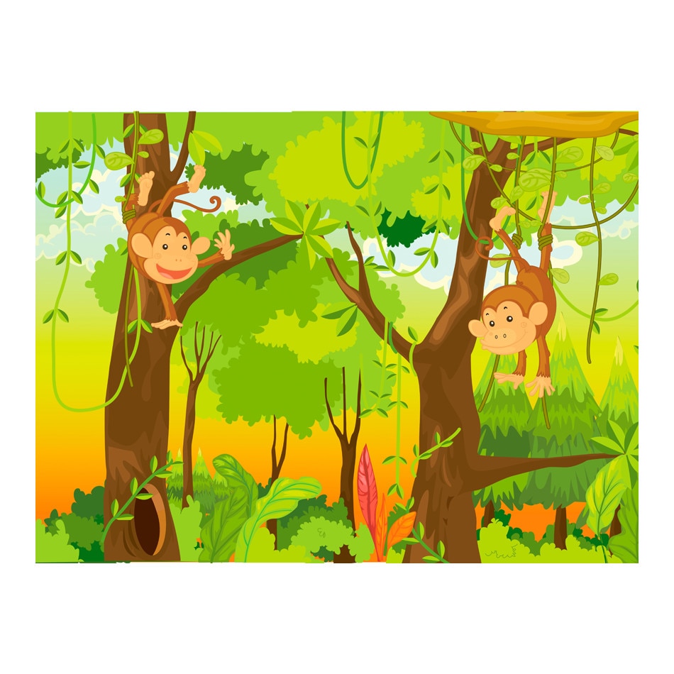 Fototapet vlies - Jungla maimute - 250 x 193 cm