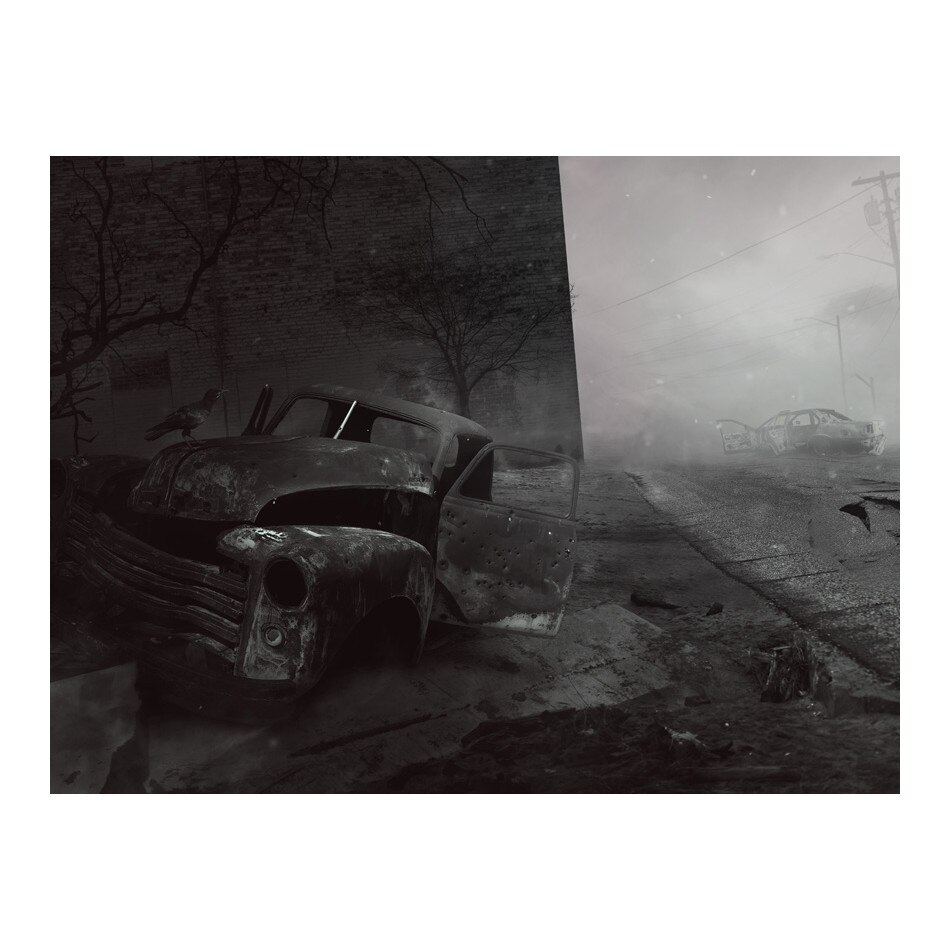 Fototapet vlies - Orasul fricii - 300 x 231 cm