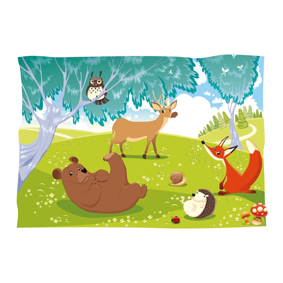 Fototapet vlies - Animale amuzante - 400 x 280 cm