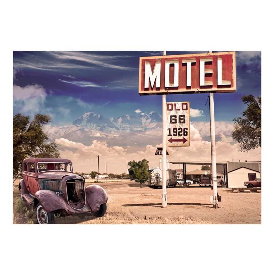 Fototapet vlies - Motelul vechi - 350 x 245 cm