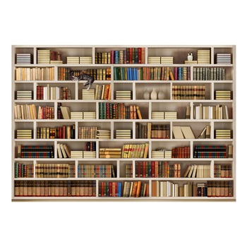 Fototapet vlies - Biblioteca de acasa - 250 x 175 cm Fototapet vlies - Biblioteca de acasa - 250 x 175 cm