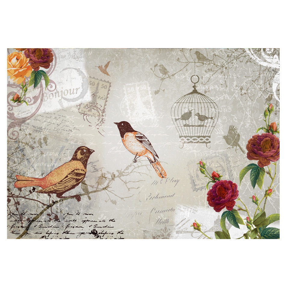 Fototapet vlies - Buna dimineata vintage - 400 x 280 cm