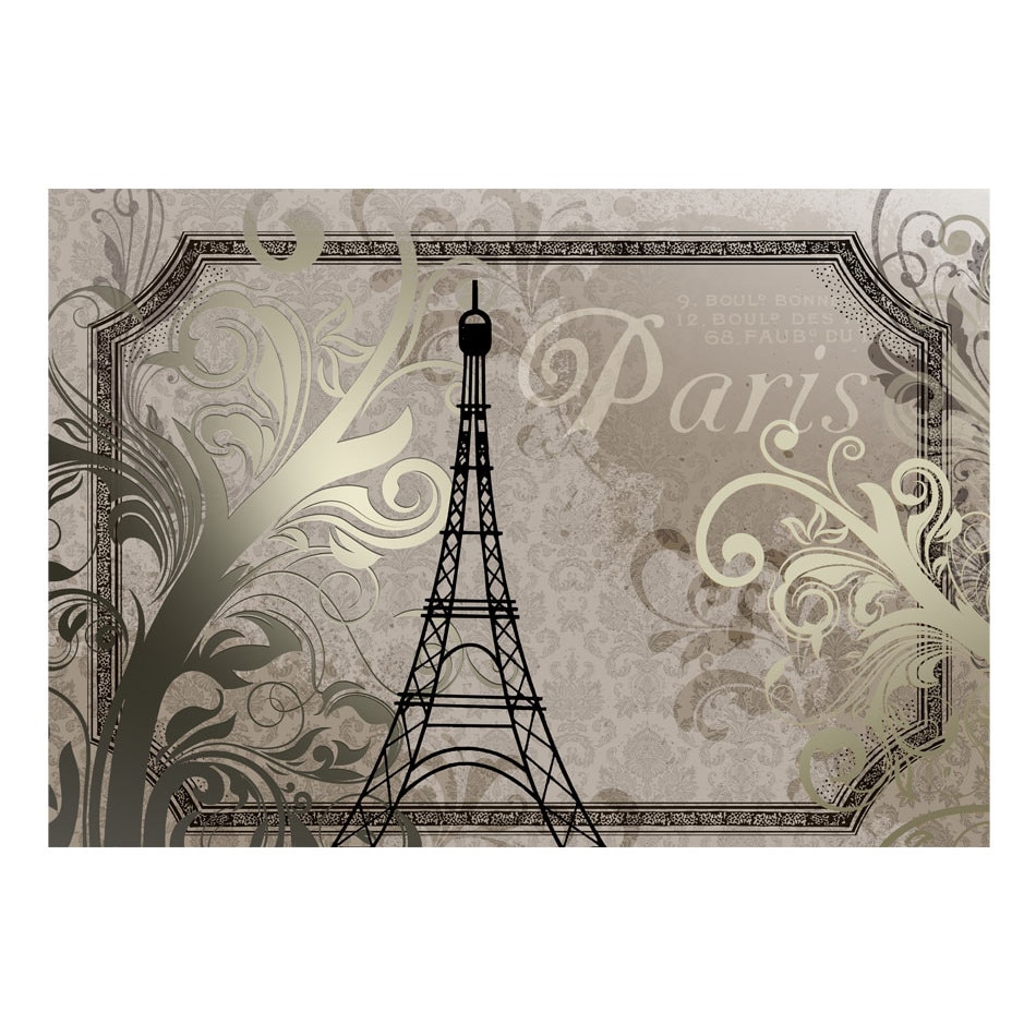 Fototapet vlies - Vintage Paris aur - 400 x 280 cm