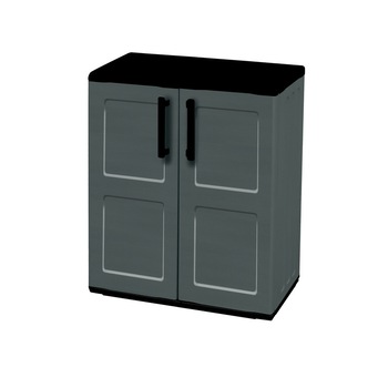 Dulap plastic ArtPlast Free inaltime redusa, balamale de otel si rafturi reglabile 680x370x840 Dulap plastic ArtPlast Free inaltime redusa, balamale de otel si rafturi reglabile 680x370x840