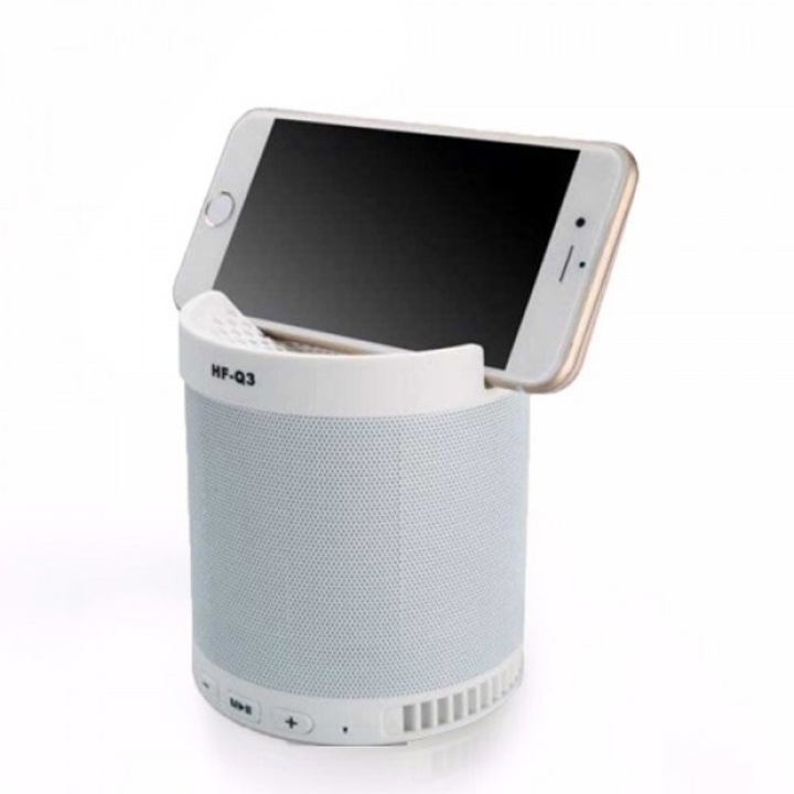Компактна, Безжична стерео Bluetooth колона Wireless, Бяла