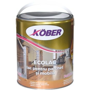 Lac KOBER Ecolac pentru parchet 4 L Lac KOBER Ecolac pentru parchet 4 L