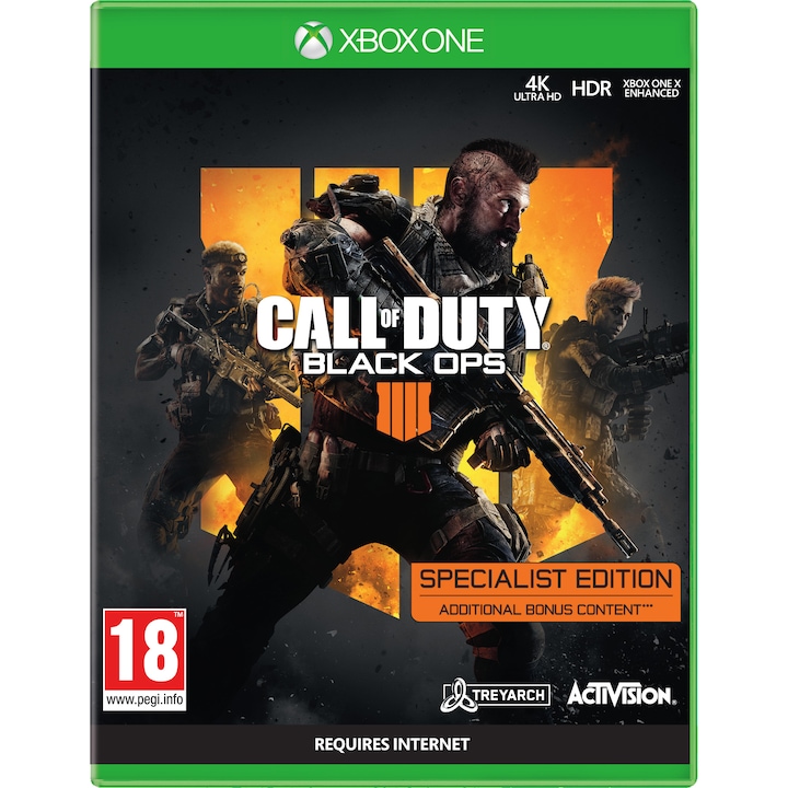 Call Of Duty Black Ops 4 SPECIALIST edition játék Xbox One-ra