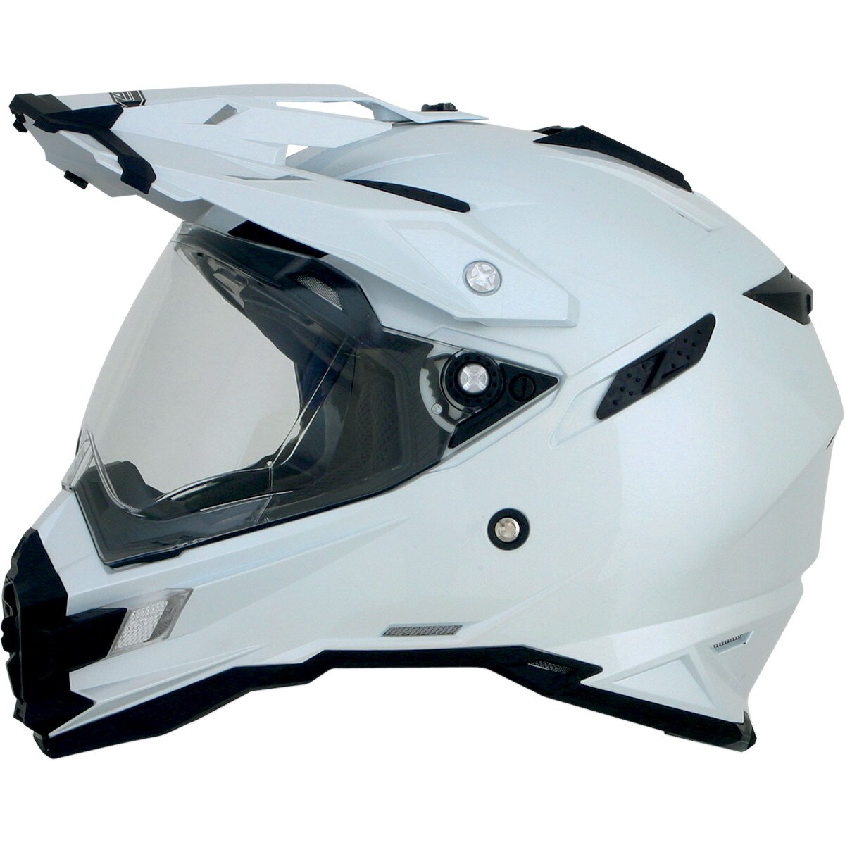 Casca moto AFX FX-41 DUAL SPORT SOLID Alb Perlat M