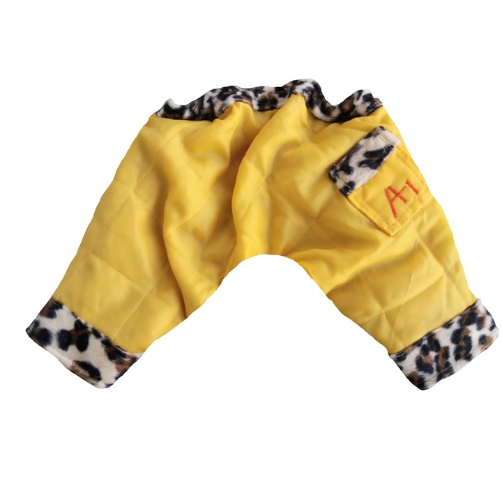 Pantalon SAMMY, Euroanimode, Galben, 2XL