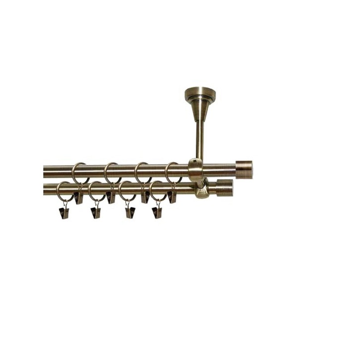 Galerie dubla /19 prindere tavan - 200 cm - aur antic