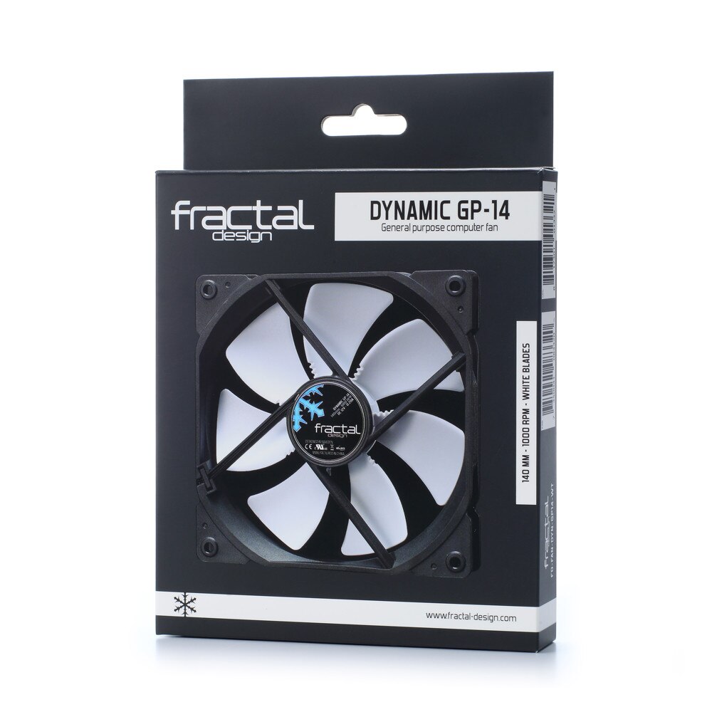 Ventilator Fractal Design Dynamic GP-14 White, 1000 RPM, 140x140x25 mm