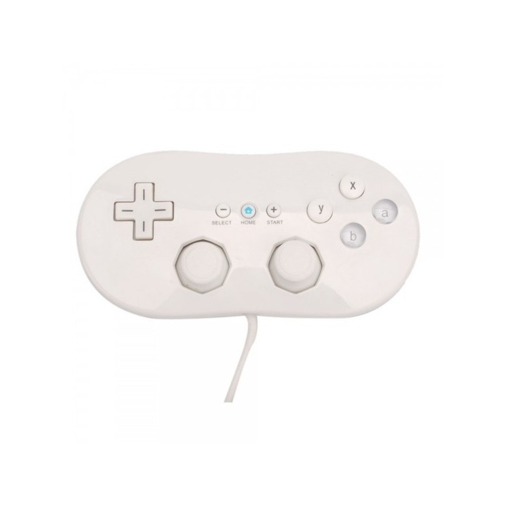 Classic Game Controller pentru Nintendo Wii Alb YGN588