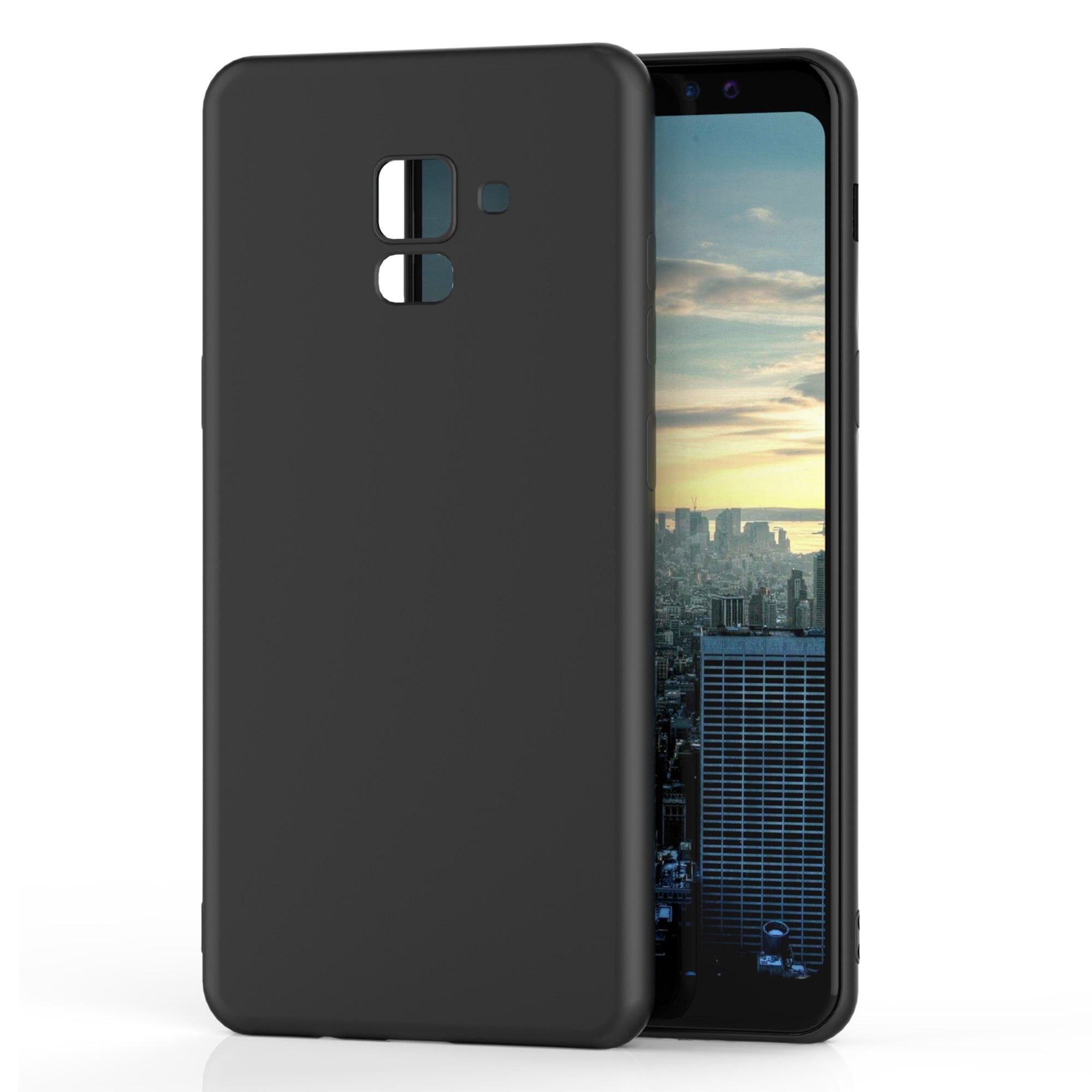 Husa Samsung Galaxy A8 2018 Flippy Luxury Case Negru