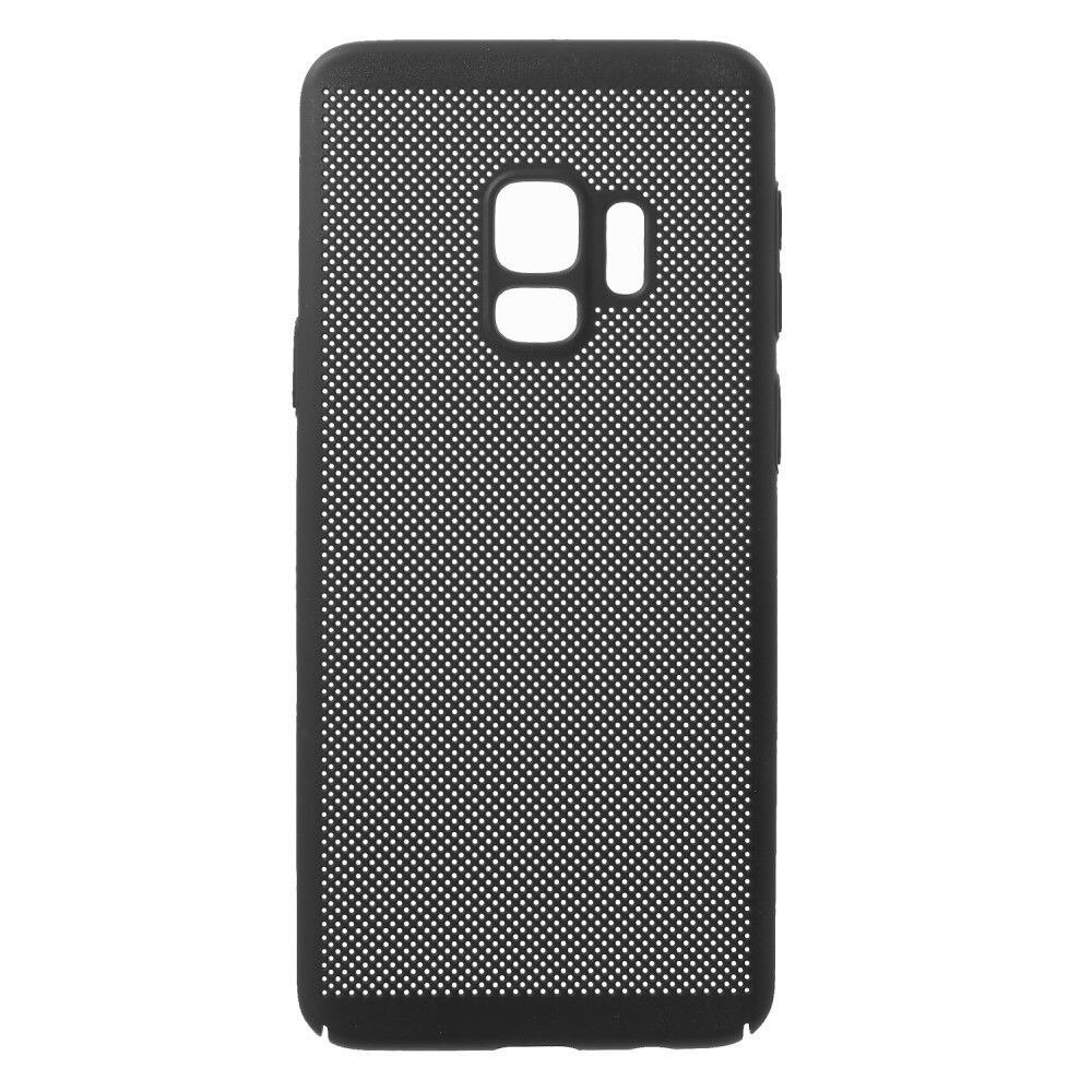 Husa compatibila cu Samsung Galaxy S9 Flippy Deluxe Ultra Slim cu aerisire Negru