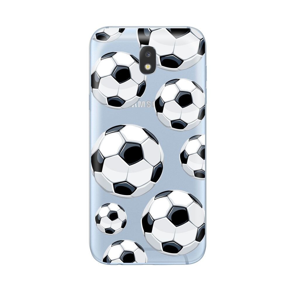 Husa Silicon Lemontti Art pentru Samsung Galaxy J5 2017, Football
