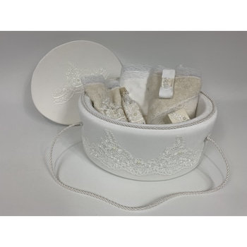 Trusou botez la cufar din catifea id:133 model Ola Baby Trusou botez la cufar din catifea id:133 model Ola Baby