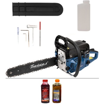 Drujba benzina Baikal BP-3400 + Ulei amestec + Ulei ungere Drujba benzina Baikal BP-3400 + Ulei amestec + Ulei ungere