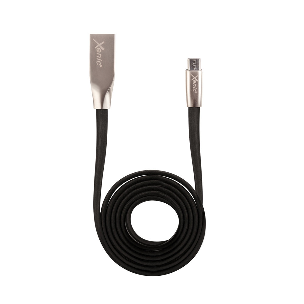 Cablu Xenic Fast USB la MicroUSB, Negru