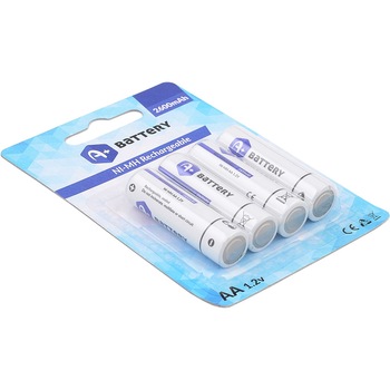 Acumulatori A+, 2600mAh, AA, 4 buc Acumulatori A+, 2600mAh, AA, 4 buc