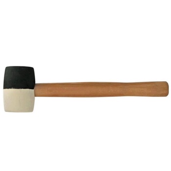 Ciocan cauciuc Strend Pro HM232 680 g, gumat, maner de lemn Ciocan cauciuc Strend Pro HM232 680 g, gumat, maner de lemn