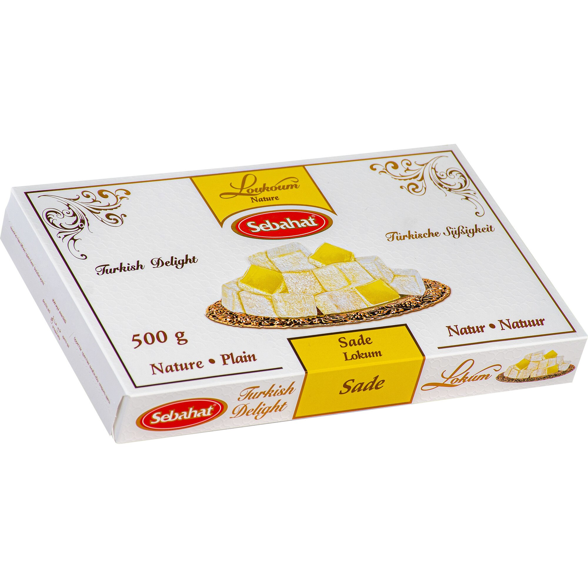 Desert turcesc simplu Turkish Delight Sebahat, 500g