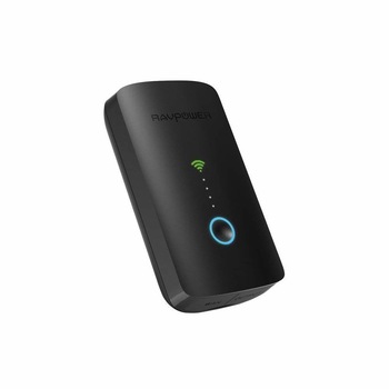Router Wireless Portabil - Filehub RavPower RP-WD03, Cititor Carduri, Baterie Externa 6000mAh Router Wireless Portabil - Filehub RavPower RP-WD03, Cititor Carduri, Baterie Externa 6000mAh