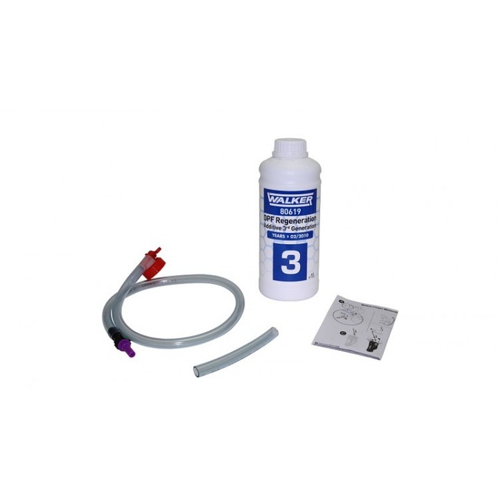 Walker Eolys PowerFlex Gen 3 részecskeszűrő tisztító regeneráló adalék, Peugeot/Citroen/Ford, /Mazda/Volvo, 1 l