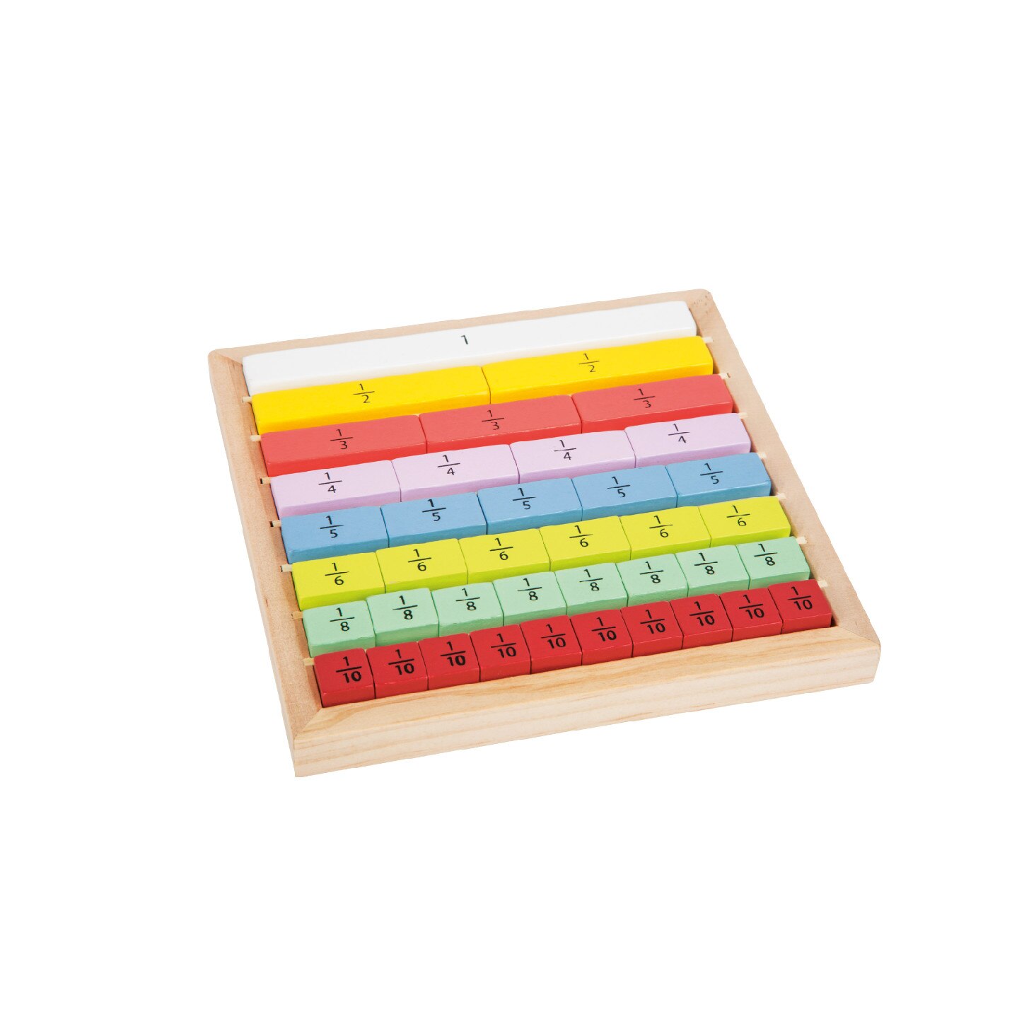 Joc educativ lemn pentru impartiri