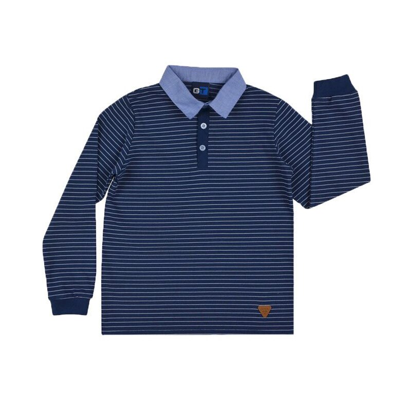 Bluza maneca lunga baieti GT-6315, Bleumarin