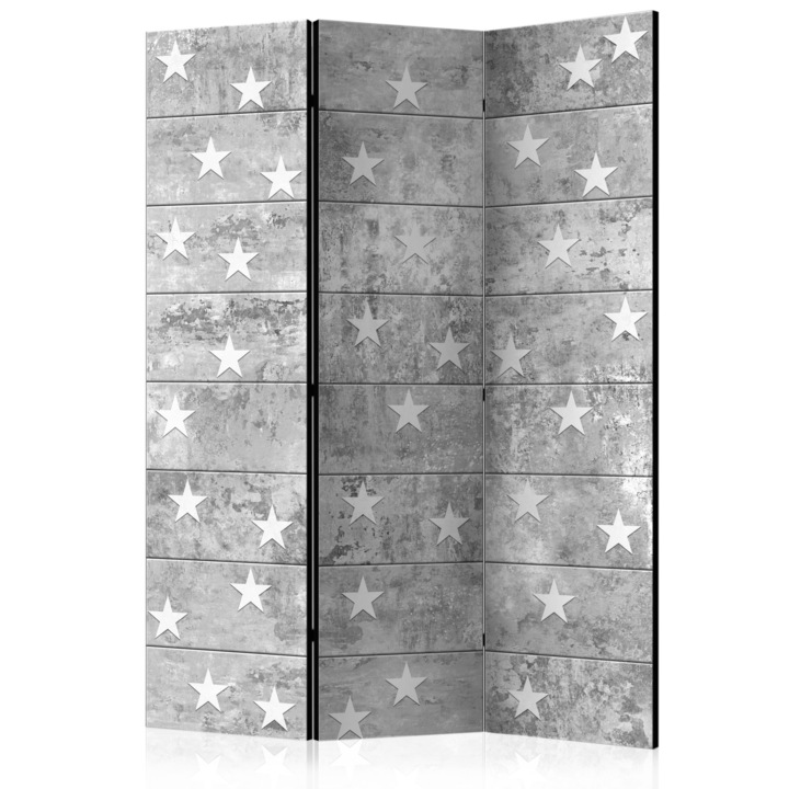 Paraván Artgeist Stars on Concrete 3 részes, 135 x 172 cm