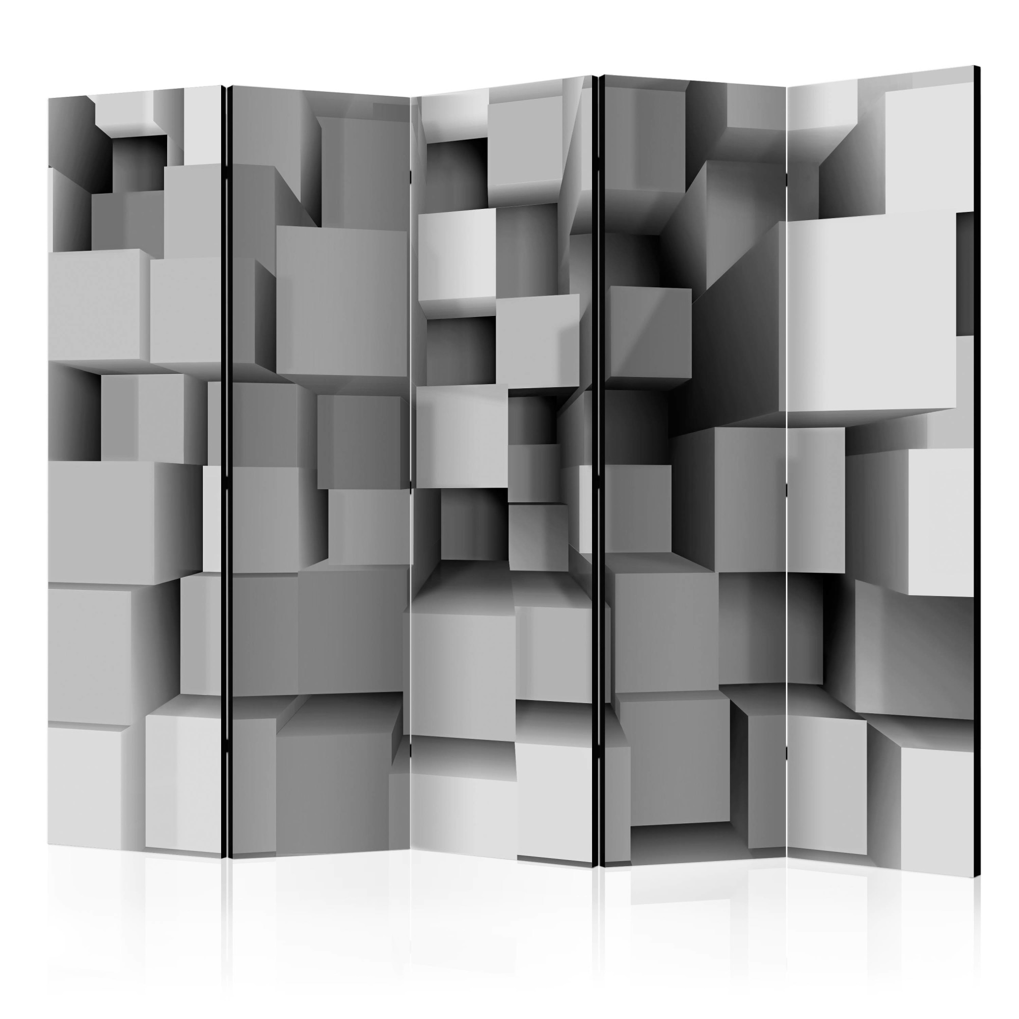 Paravan din 5 parti - Geometric Puzzle II - 225x172cm