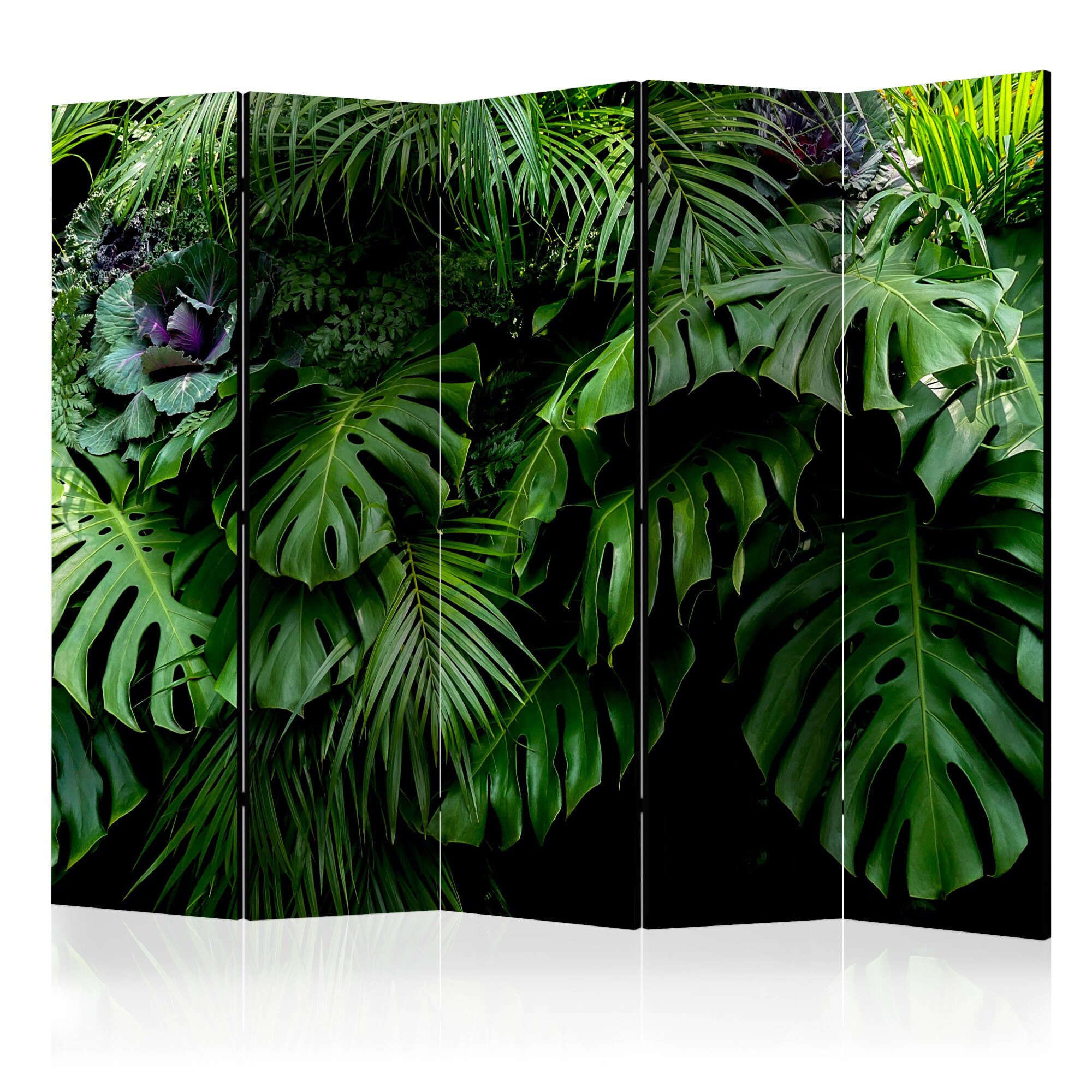Paravan din 5 parti - Rainforest II - 225x172cm